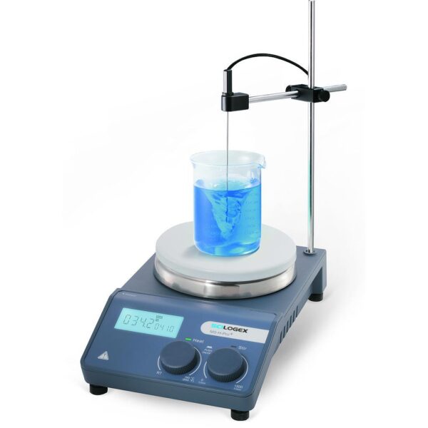 Magnetic stirrer with hot plate